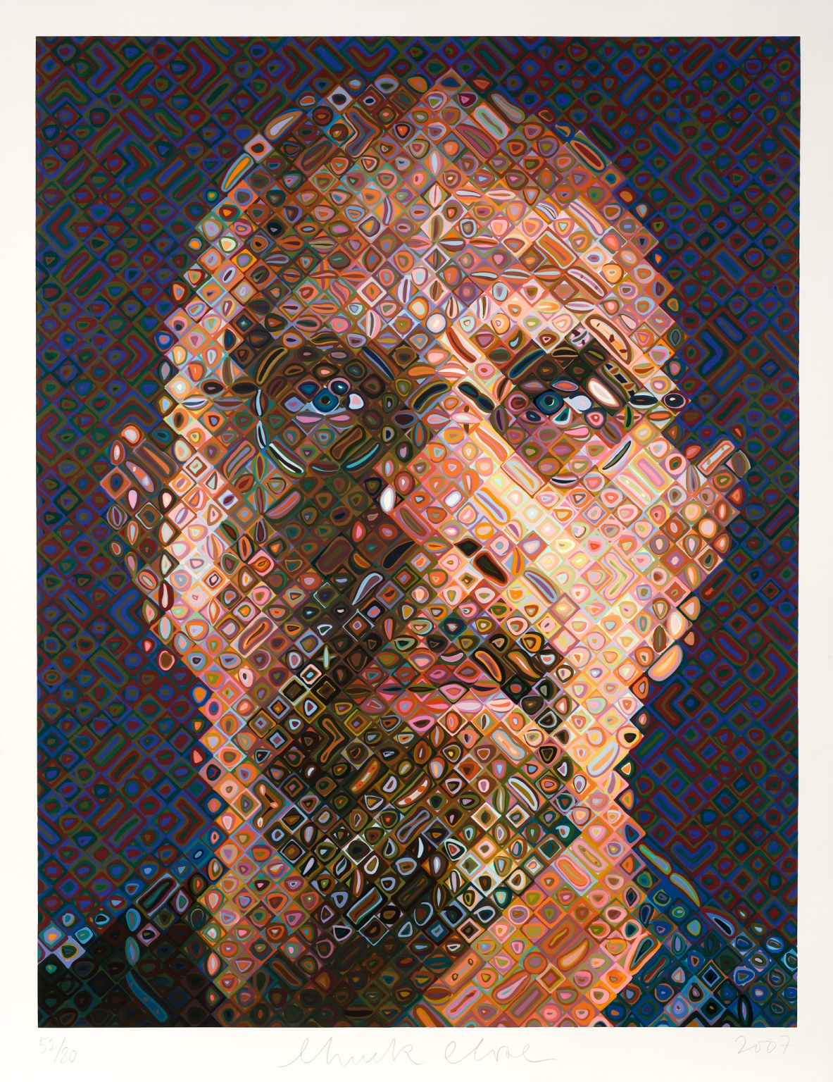 Chuck Close Pace Prints