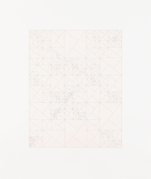 "Untitled (Iterative Grid Second Version)" (2010) by James Siena