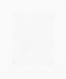 "Untitled (Iterative Grid Second Version)" (2010) by James Siena