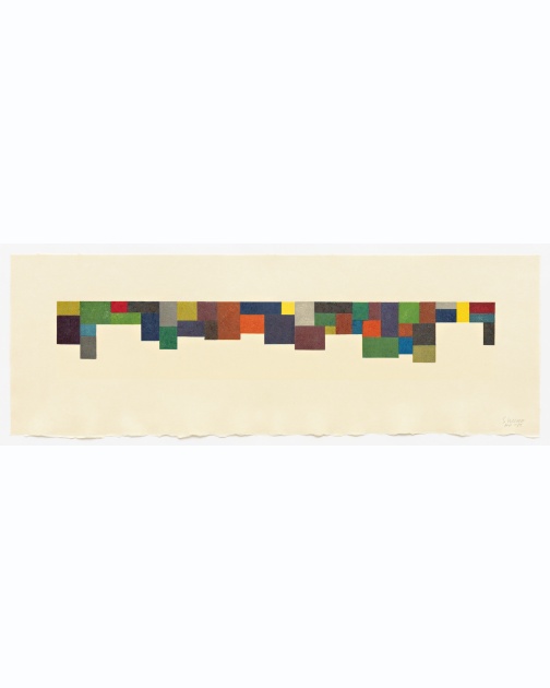 "Rectangles of Color (Prato)" (1994) by Sol LeWitt