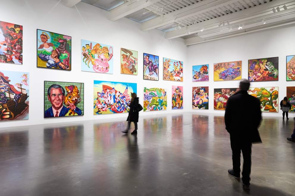 © Peter Saul/Artists Rights Society (ARS), New York. Photo: Winnie Au for The New York Times