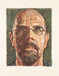 "Self-Portrait" (2004) by Chuck Close