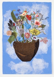 "Botanical Collage #19" (2008) by Jane Hammond