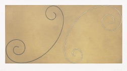 "Double-Curled Figure" (2002) by Robert Mangold