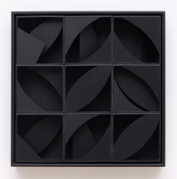 "Night Leaf: Multiples" (1980) by Louise Nevelson