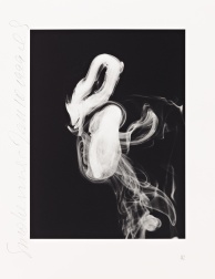 "Smoke Rings (Jan. 10, 1999)" (1999) by Donald Sultan 
