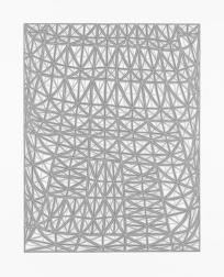 "Sagging Grid (2006) by James Siena 