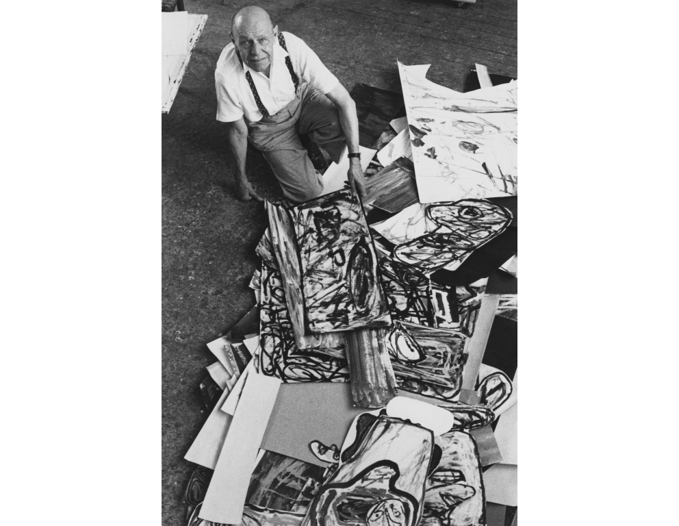 Jean Dubuffet, circa 1985 (photo © Kurt Wyss)