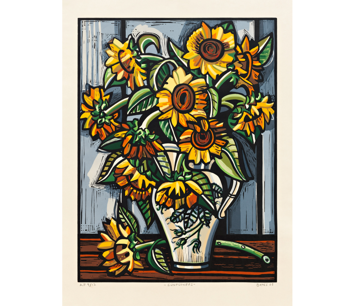 "Sunflowers" (2008) by David Bates