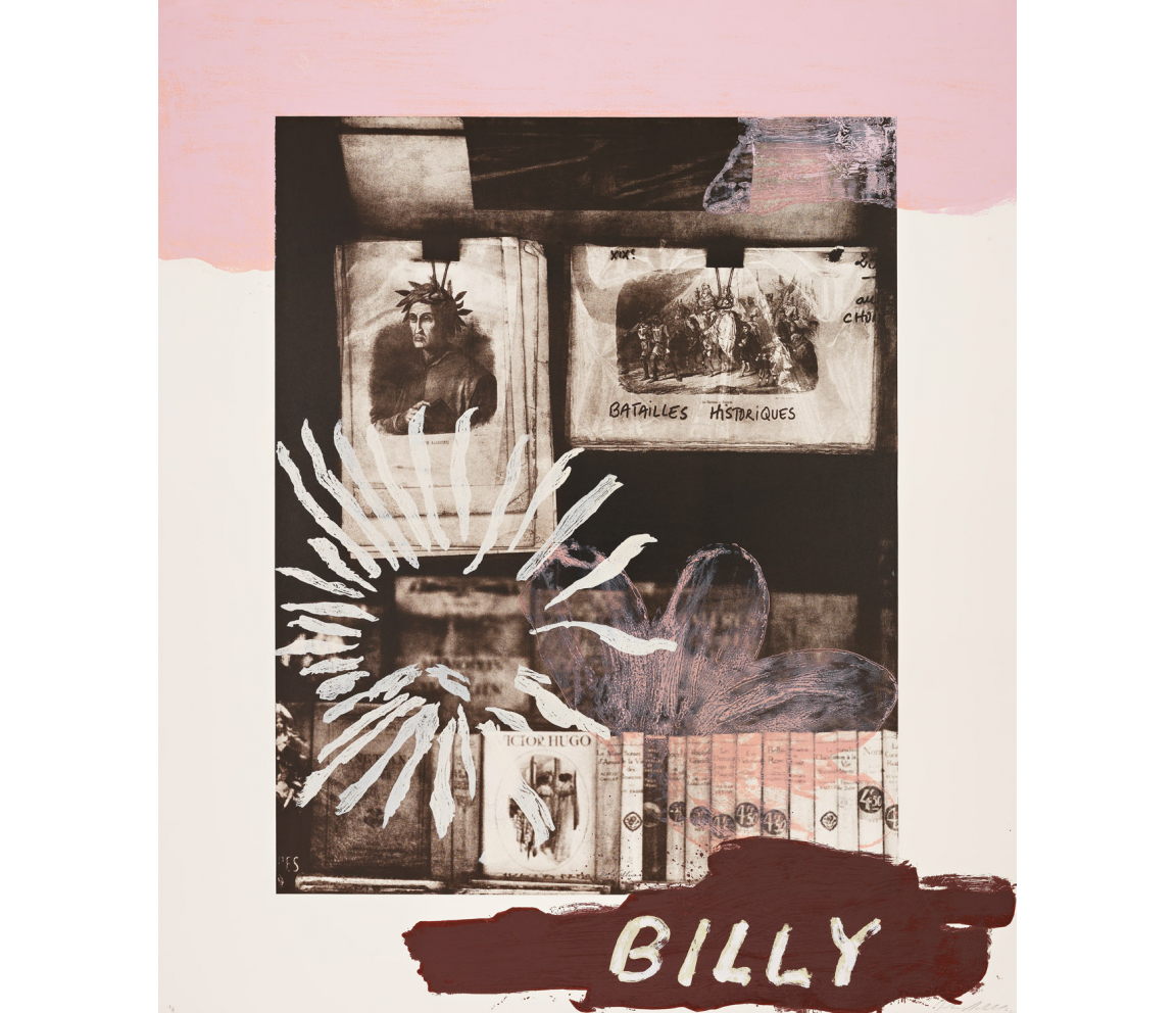 "Billy's First Portrait of God" (1990) by Julian Schnabel 